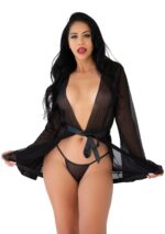 Sheer Kimono and String - Afbeelding 2